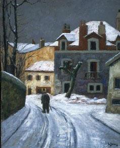 Louis Dewis Snow in Biarritz